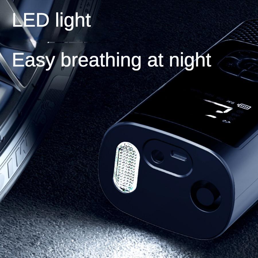 Car Mounted Inflation Pump Wireless Portable Car Digital Display Inflation Pump High-power Tire Inflation Pump