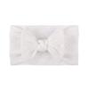 Soft Twisted Nylon Baby Headband with Wide Bow