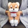 SUN LEMON Shiba Inu Lap Dog Plush Toy, Beige, Small, P-3052