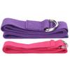Fitness Stretching Strap NonElastic Stretch Yoga Strap Cotton Fitness Bands with DRing Buckle