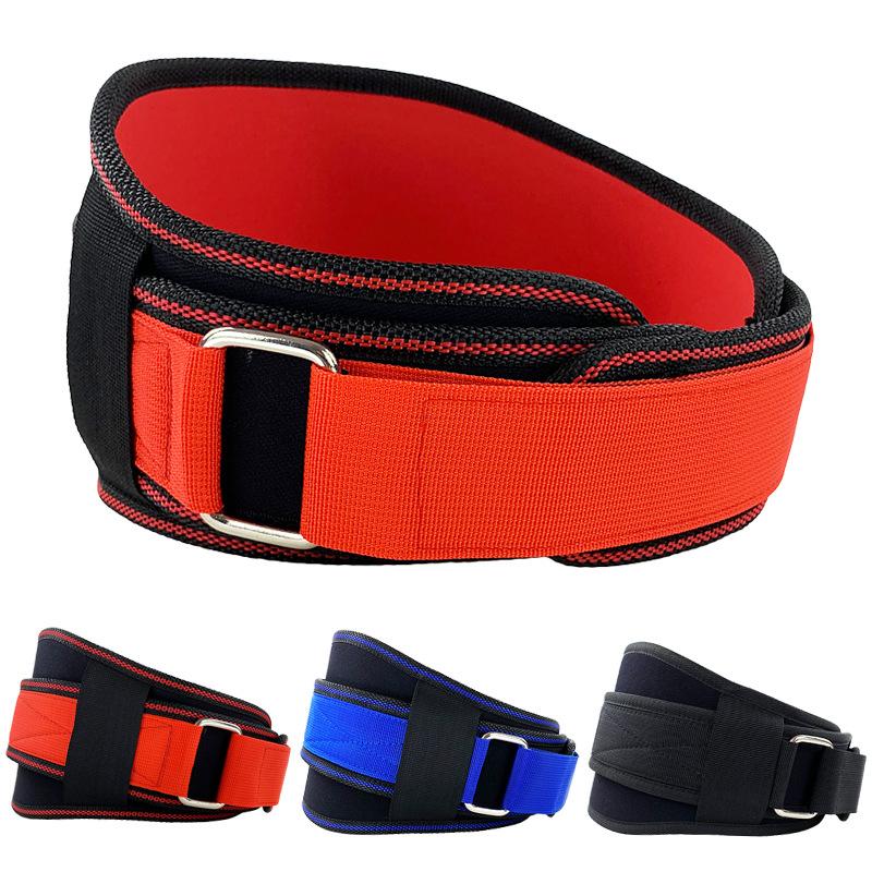 Gym EVA Sports Waist Seat Belt, Fitness Squat Deadlift Abdominal Lift Waist Support Seat Belt Training Men Durable