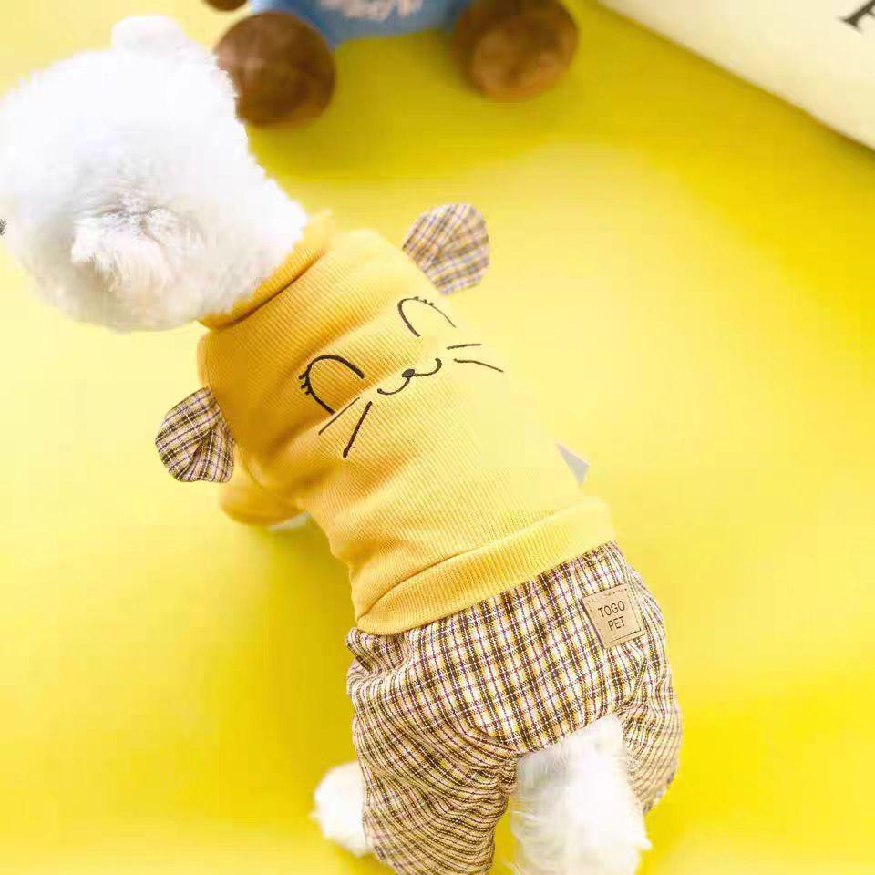 Autumn & Winter Four-Legged Outfit for Small Dogs: Teddy, Bichon, Pomeranian, Yorkie, Schnauzer, Poodle