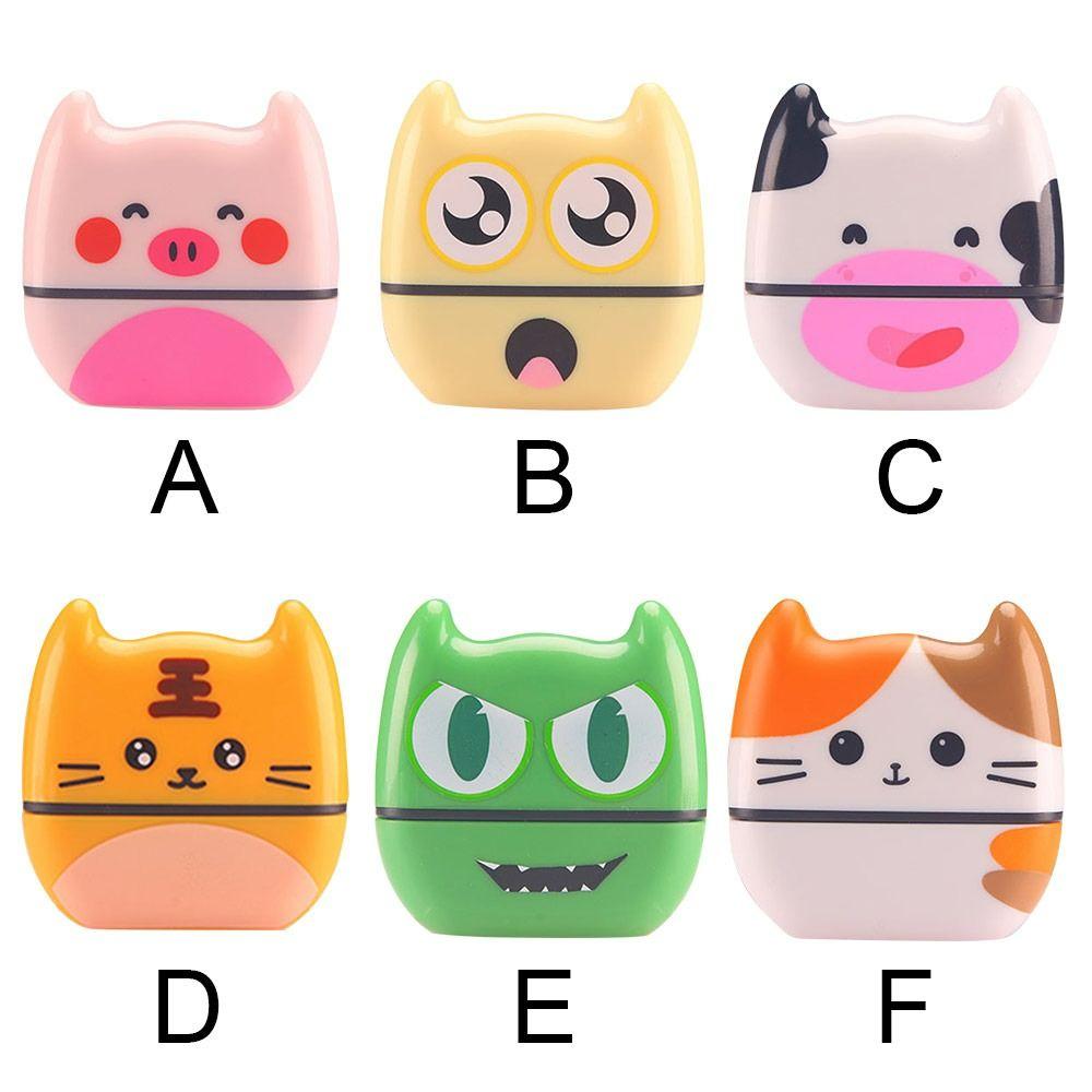 Cartoon Schoolbag Waterproof Labeling Books Kid Clothing Children Name Stamp