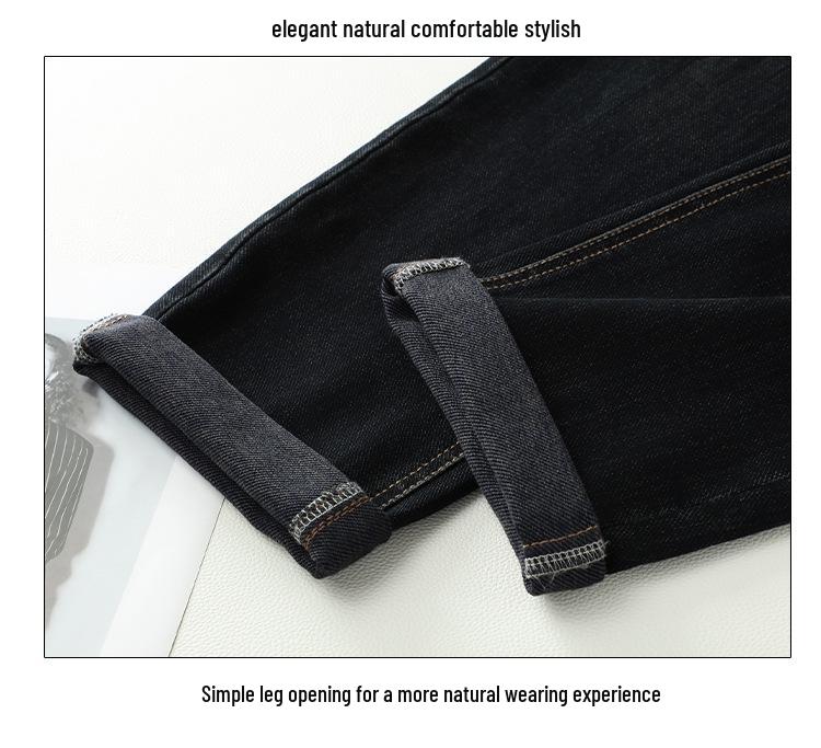 Spring High Waist Slimming Harem Jeans for Women - Petite Casual Denim