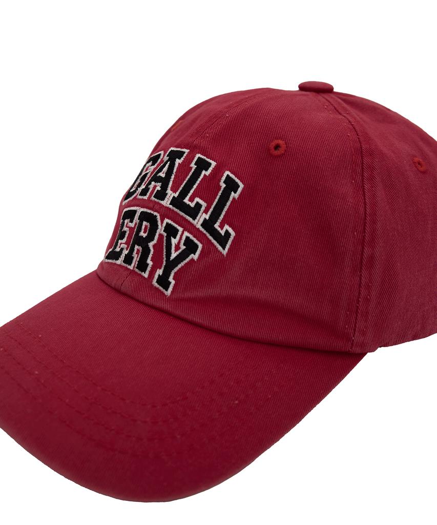 1011 GALLERY Classic Gallery Logo Ball Cap - Red