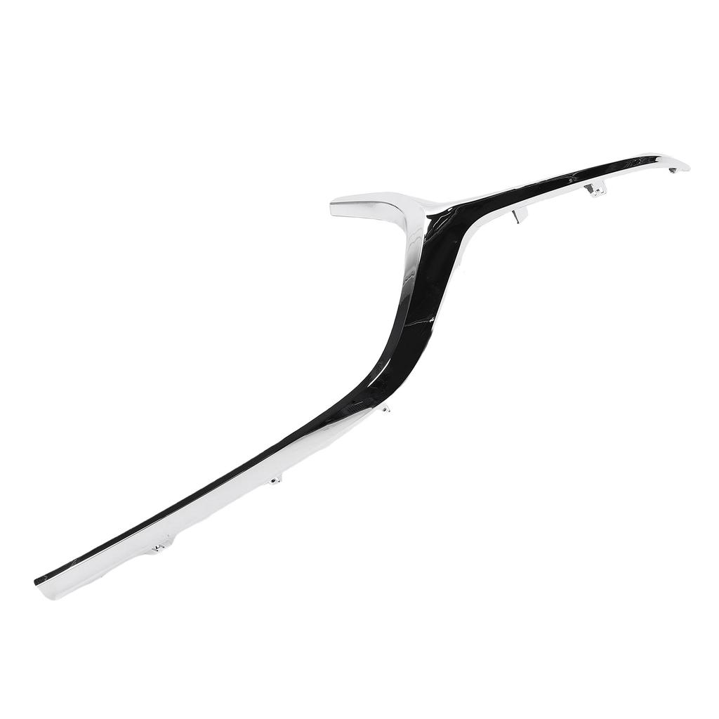 Bumper Grille Trim Cr Plated ABS Easy Cleaning Decorative Front Bumper Grille Cover Trim