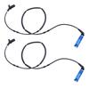 2Pcs ABS Sensor Anti-lock Brake System Wheel Speed Sensor Rear Left/Right Wheels Compatible for 3er E46 Coupe Touring 330 R171