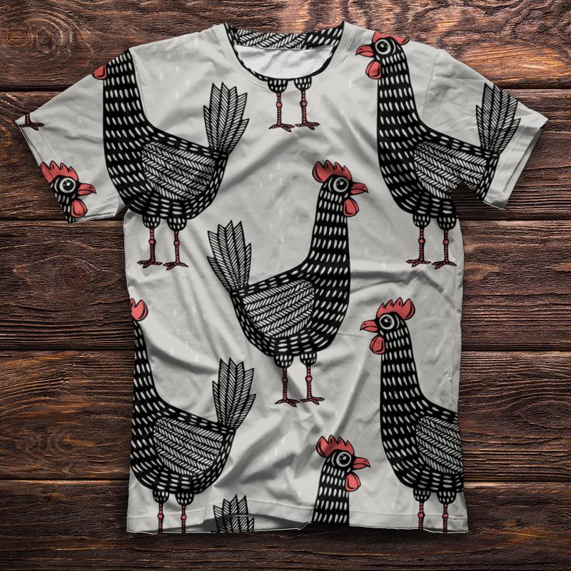 Футболка с 3D-принтом — фото 7