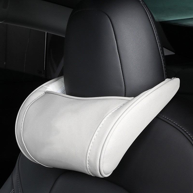 Car Headrest Cushion New Memory Foam Neck Pillow for Modele Y Roadster Highland S X Model 3 Coil Cybertruck 2025