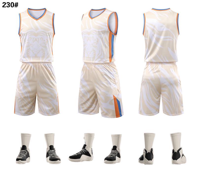 

Мужской быстросохнущий баскетбольный комплект формы - размеры для студентов и взрослых, командный дизайн с индивидуальной печатью для тренировок и соревнований 5XL жёлтый/розовый