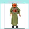 Halloween Pumpkin Kids Costume Cosplay For Children Party Fun