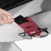 Multi-Function Car Sun Visor Sunglasses Case Glasses Holder with Card Slot for Renegade Wrangler Auto Interior Accessories