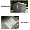 Warm Cooling Dog Cave Waterproof Feral Cat Shelter Universal Pet Condos  Hot Day