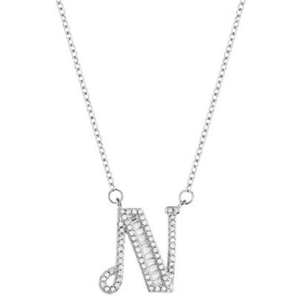 English Letter Necklace Suitable for Couples' First Letters