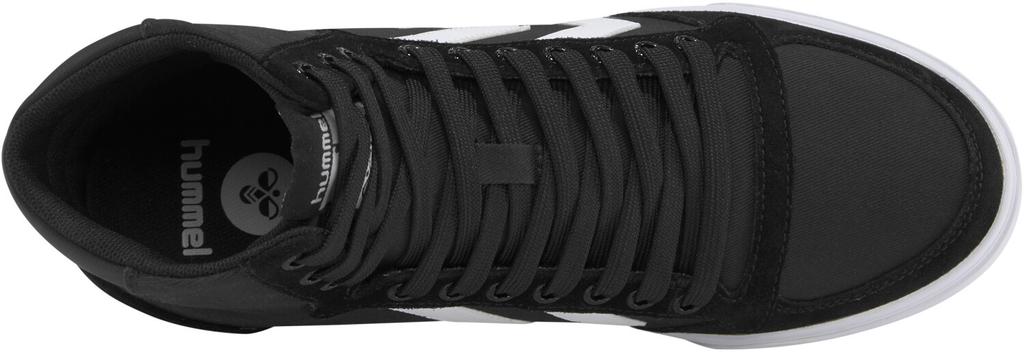 Кроссовки Hummel Slimmer Stadil High Canvas черные/пурпурные