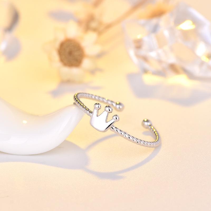 Lindon Classico Lega di Rame Anello con Zirconi Gioielli da Donna Promessa di Matrimonio Regalo per Feste