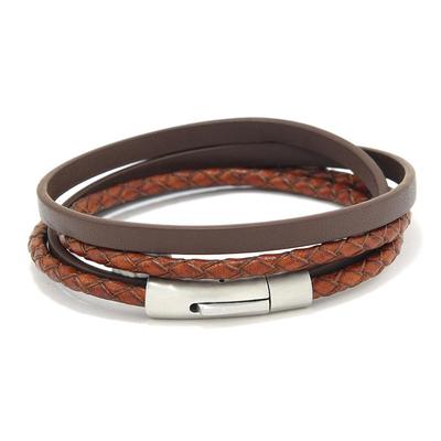 Retro Multi-layer Leather Bracelet - Trendy, Versatile, Handmade Woven Accessory for Men & Couples