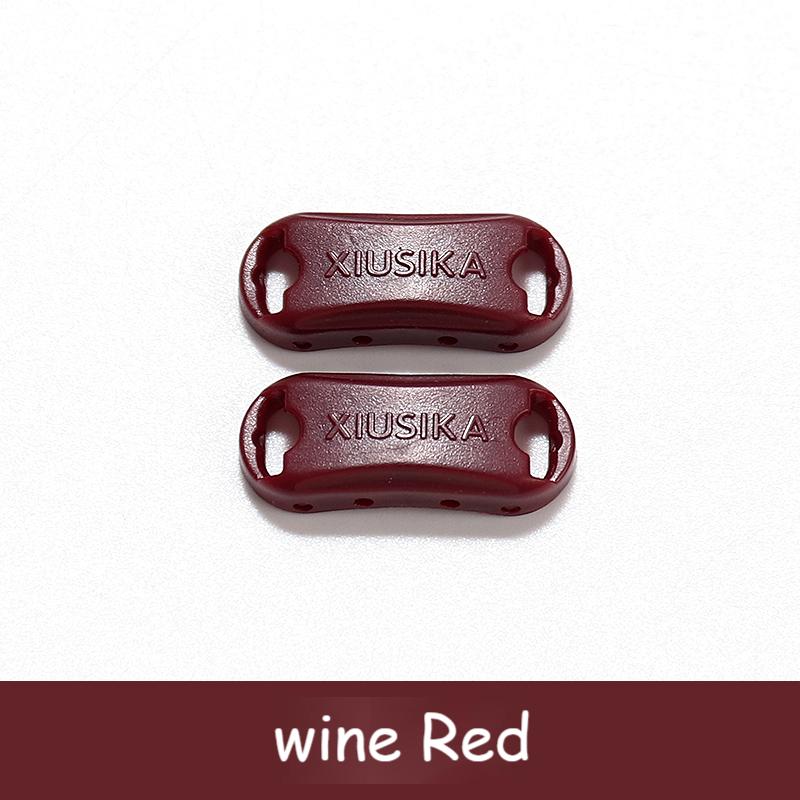 2pcs/pai Elastic Laces Buckle Shoelaces for Sneakers Shoelace Accessories Plastic Shoelace Lock Sports Shoe Kit AF1 Shoe Decora