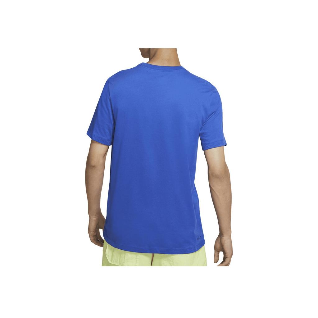 Jordan Logo Print Straight-Cut Crew Neck T-Shirt Men Tops White CW5191-480