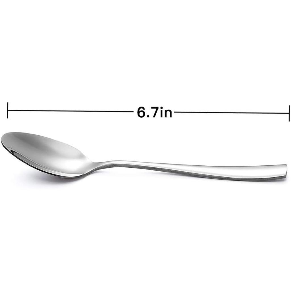 24-Piece Stainless Steel Teaspoon,6.7-Inches