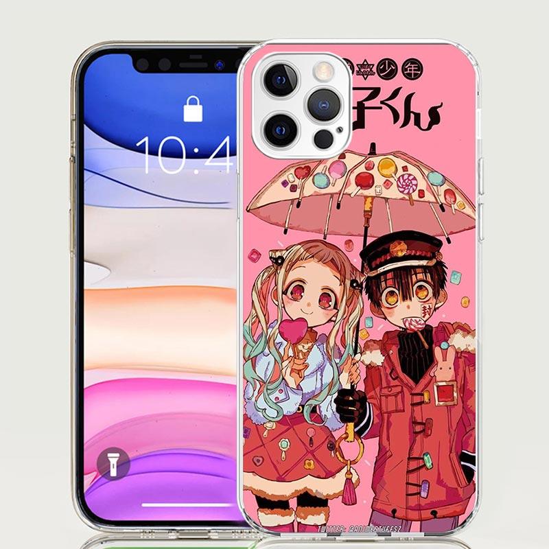 Toilet Bound Hanako Kun Anime Case Phone Cover for Apple iphone 16 15 14 13 12 Mini 11 Pro Max 16E X XS XR 7 Plus 8 + SE 2020 Tr