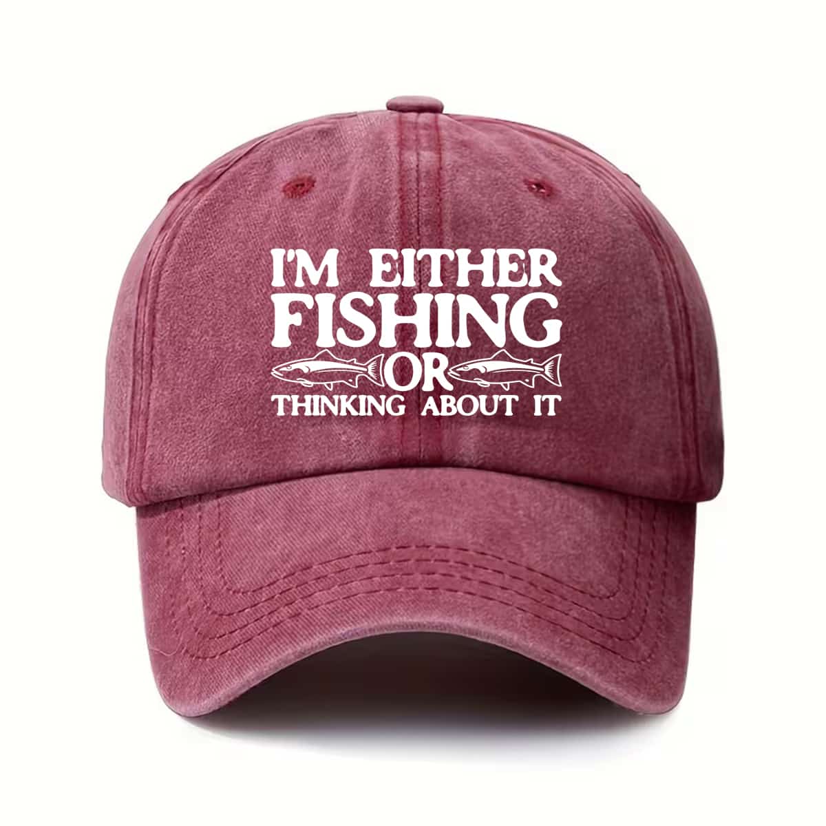 

Trendy Baseball Cap for Men and Women Hip-hop Outdoor Travel Visor Adjustable червоний