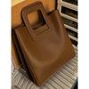 Korean handbag women's 2021 autumn and winter new trendy fashion retro tote bag versatile large-capacity messenger bag