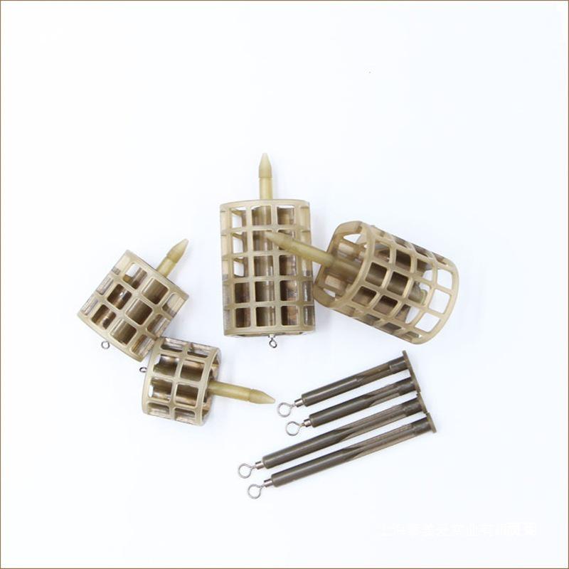 Feide European Style Carp Fishing Bait Cage with Lead Weight Bait Holder Groundbait Feeder.