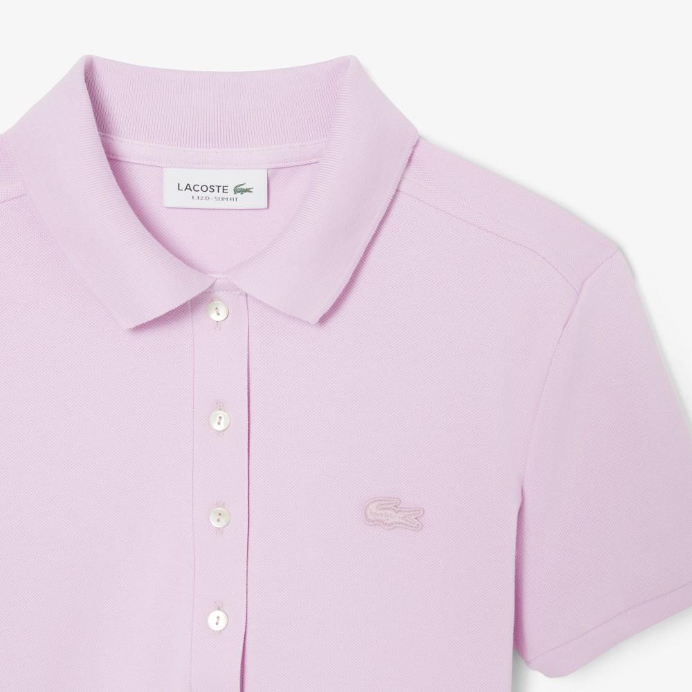 Lacoste Women's Slim Fit Minipiqué Polo Shirt PF5462-56GZ4H