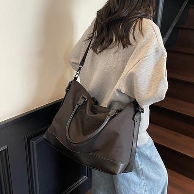 Borsa a spalla singola, alla moda e di tendenza, borsa a mano da viaggio a breve distanza e borsa portaoggetti di grande capacità