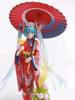 Umbrelă Anime Hatsune Miku Kimono Mai Puternică Figura Miku Statuie Fată Jucării Kawaii Drăguț Model Păpușă Ornament Desktop Cadou de Crăciun
