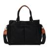 Fashionable Large Capacity Multi-Pocket Canvas Shoulder Crossbody Bag for Mothers And Babies with Mobile Phone Pocket