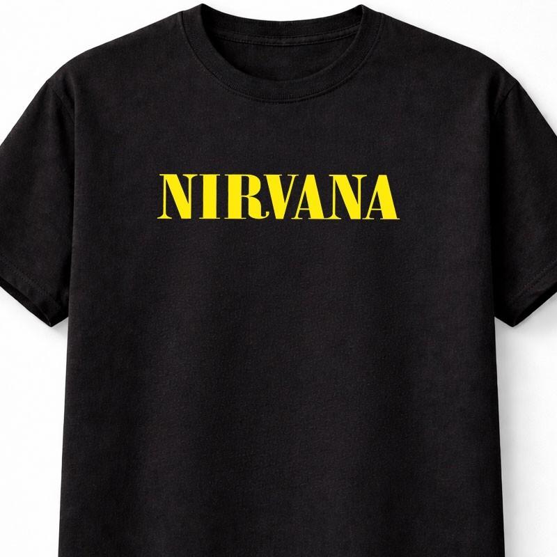 Nirvana Classic Logo Grunge Kurt Cobain Graphic Unisex TShirt