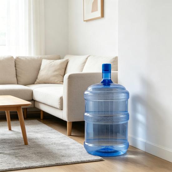 Water Bucket Refillable Durable Water Bottle Space-Saving with Sealing Water Container for Home Office Emergency Use