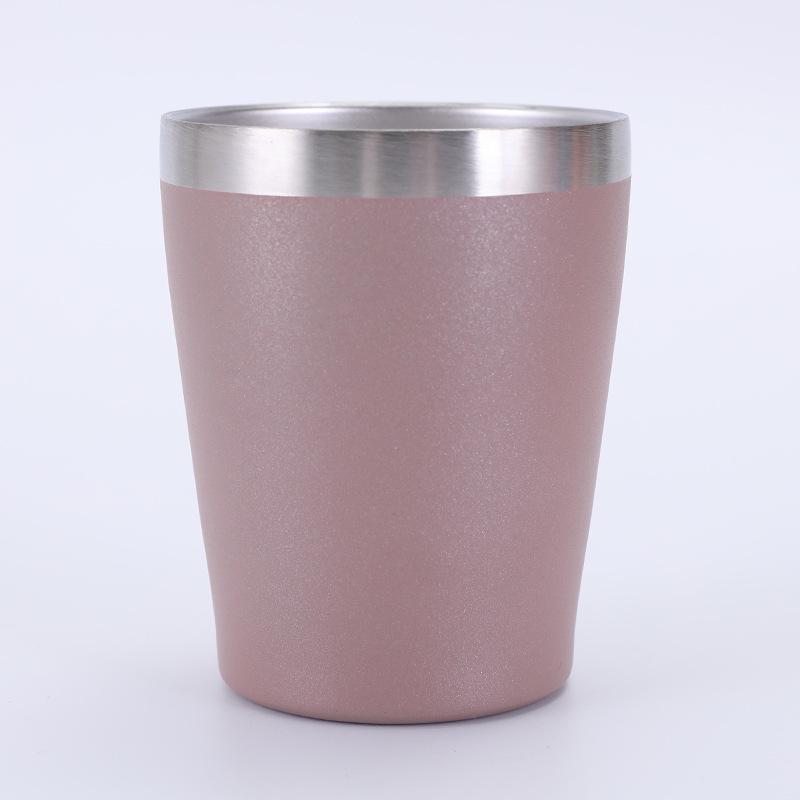 304 Stainless Steel Thermos Cup Home Office Fashion Milk Cup 5Oz Car Portable Car Cup