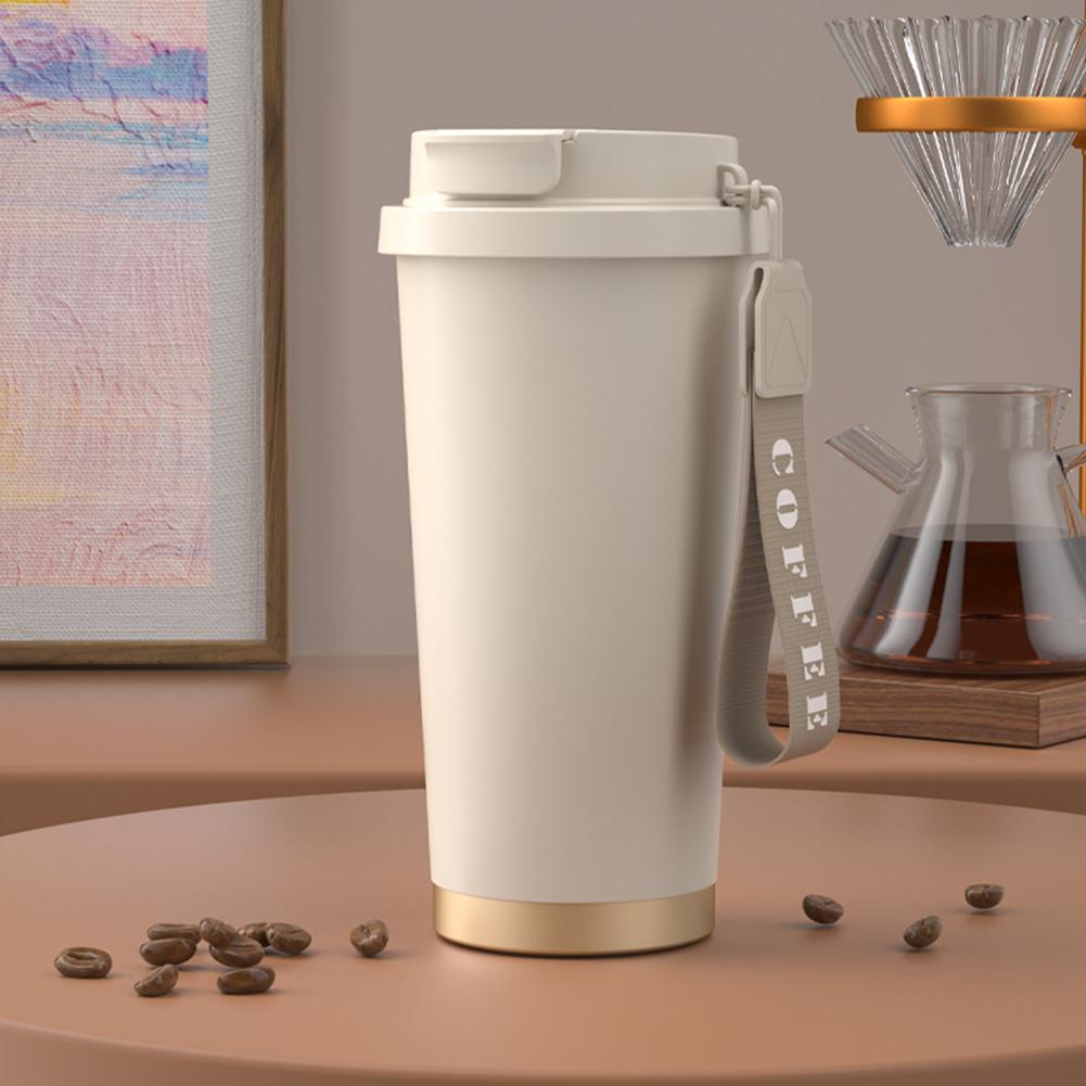 530ML Stylish Large Capacity Ceramic Vacuum Travel Reusable Gift Cup Mugs Household Thermal The Q4X0