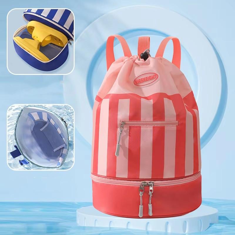 Children Swimming Bag Waterproof Dry Wet Separation Swimming Bags Training Sports Bag Kid Cartoon Backpack Boys Girls Beach Bag