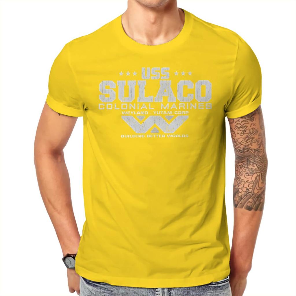 Colonial Marines Uss Sulaco Tshirt Homme Unisexs Clothes Cotton T Shirt For Unisex