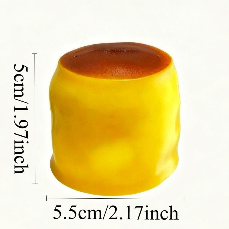 Handgemaakt Knapperig Pudding Vorm Barstend Knijpspeelgoed Knapperige Vulling Binnenin Zacht Bal Anti-angst Stressverlichting Fidget Speelgoed Volwassene