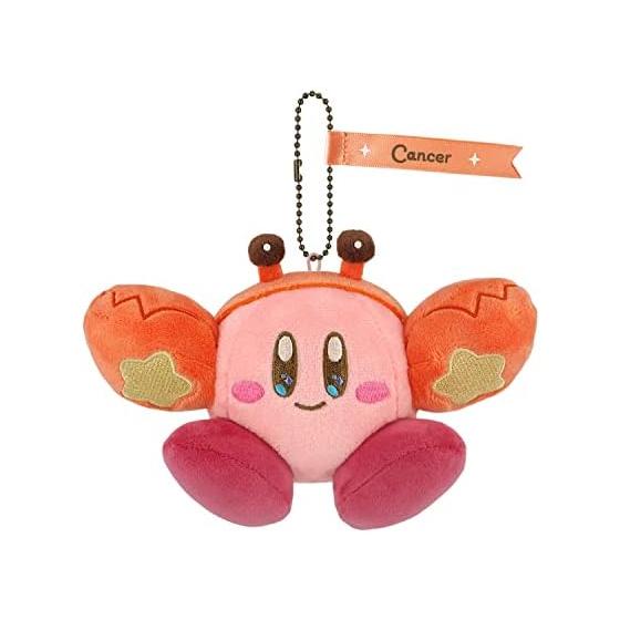 Sanei Boeki Kirby of the Stars KIRBY Horoscope Collection Cancer Mascot W17 x D7.5 x H10cm Stuffed Mascot EA-HC04