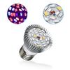 LED Plant Grow Light Bulb E27 Base Grow Light Bulbs Indoor 28W Plants Growing Light Bulb Lamp for