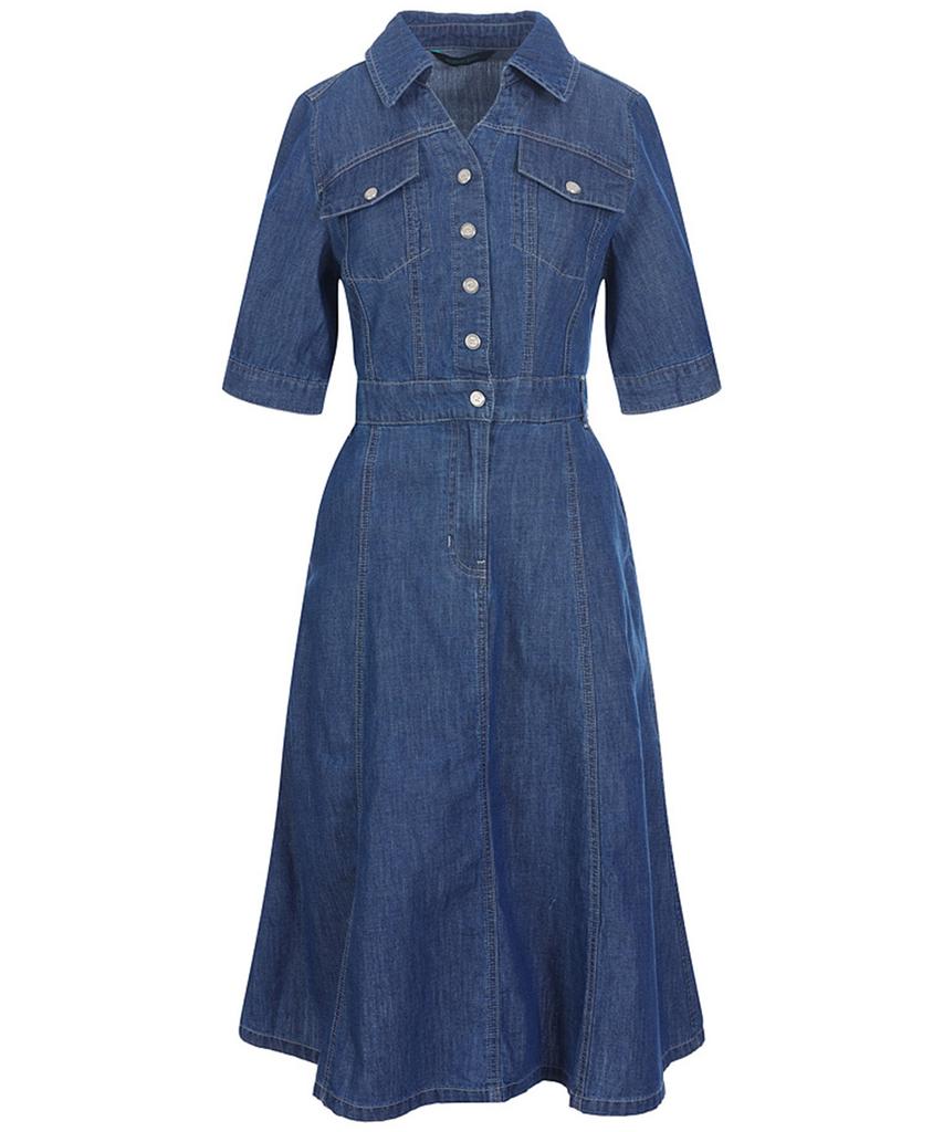 MESENSE Shirt Collar Denim Dress_Mb55Dom202Z