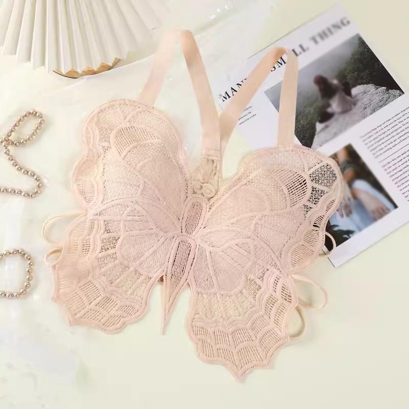 Women Lace Butterfly Shaped Camisole Tanks Top