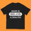 Made In Ireland All Original Parts Vintage Retro Birthday Country In Europe Gift Kids T Shirt