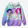 Children's Clothing Kpop Demon Hunter Rumi Graphic Clothes Child Girl Pullover Hoodie New Fashion Casual Hoodies Girl Outfits