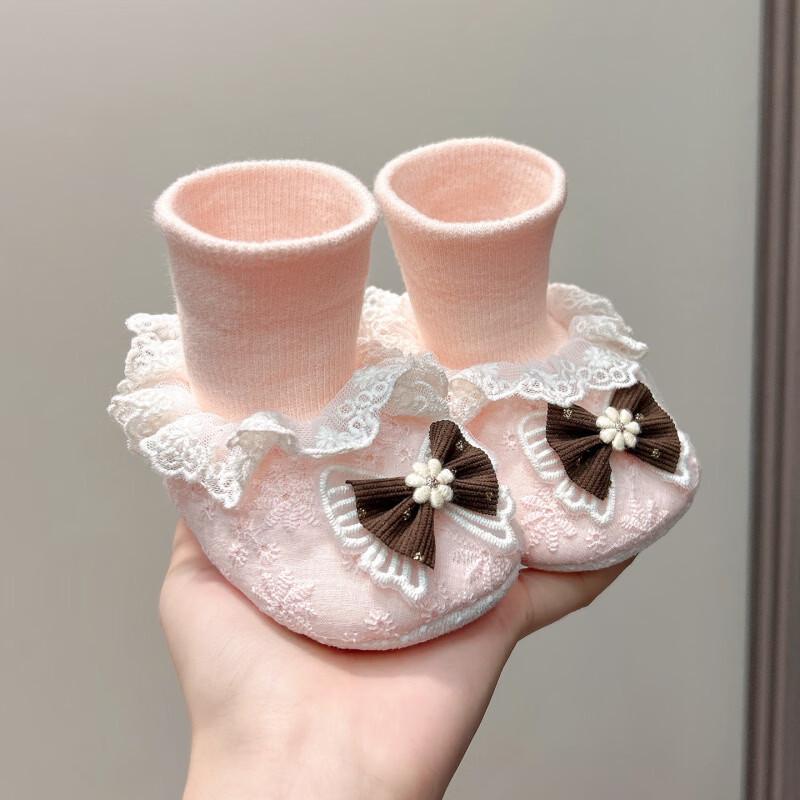 Warm Fleece Baby Shoes & Socks: Soft Sole, Non-Shedding, for 3-12 Months, Autumn/Winter