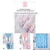 Elegant Velcro Curtain Window Self Adhesive Blackout Drapes For Cozy Bedrooms And Stylish Girls Decor