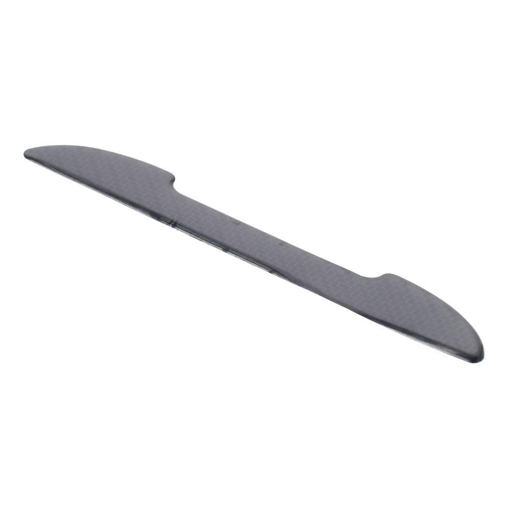 4pcs Black Carbon Fiber Door Anti-Collision Strip 14.5*1.8cm Door Corner Protector  for All Cars