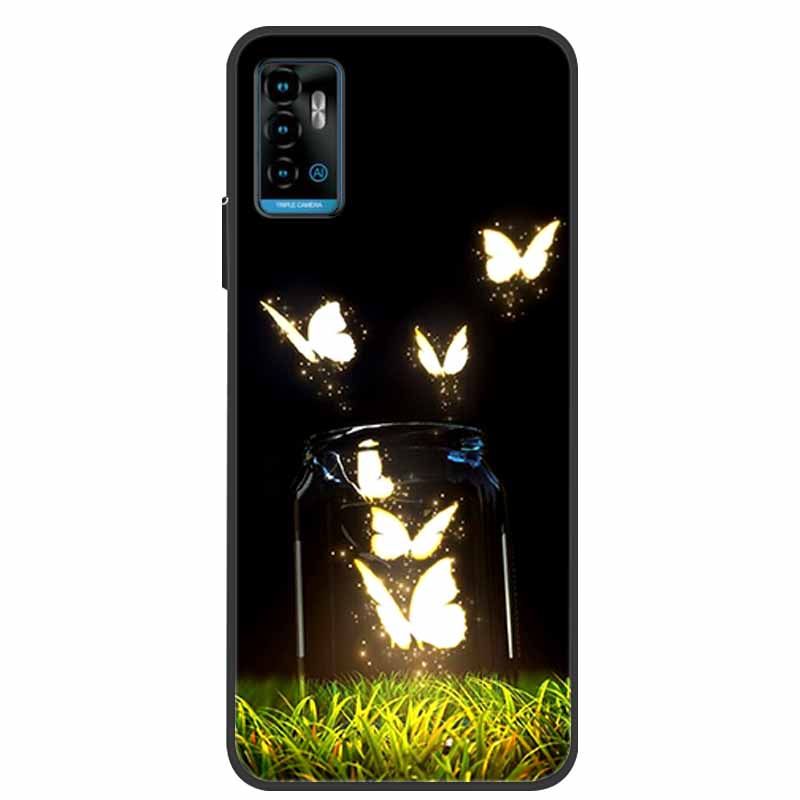 For ZTE Blade A71 Case Shockproof Soft silicone TPU Back Cover For ZTE BladeA71 Phone Cases for ZTE Blade A 71 2021 Cute Cartoon