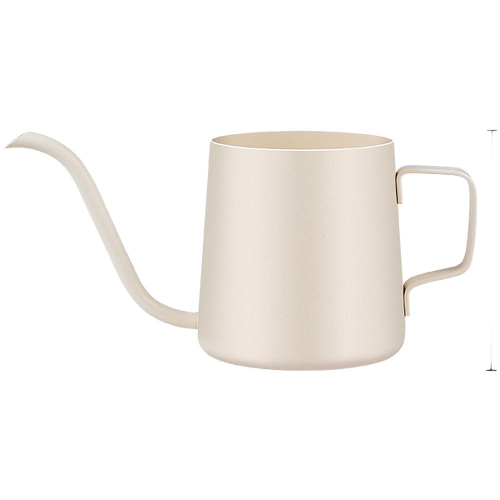Stainless Steel Pour Over Kettle with Hanging Ear Support Long Spout for Filter Coffee Preparation and Stable Pouring Motion
